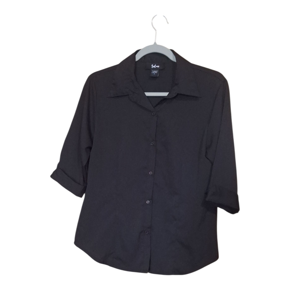 SALONI Elegant Black Blouse